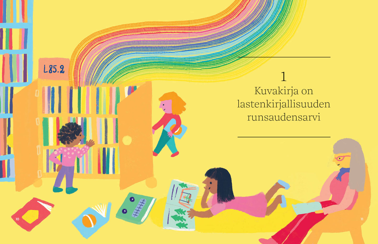 Lue lapselle kuvaa ja tarinaa