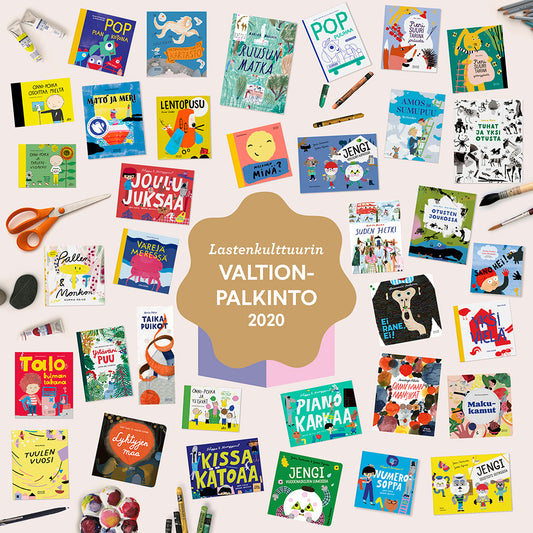 Lastenkulttuurin valtionpalkinto 2020 Etana Editions -kustantamolle