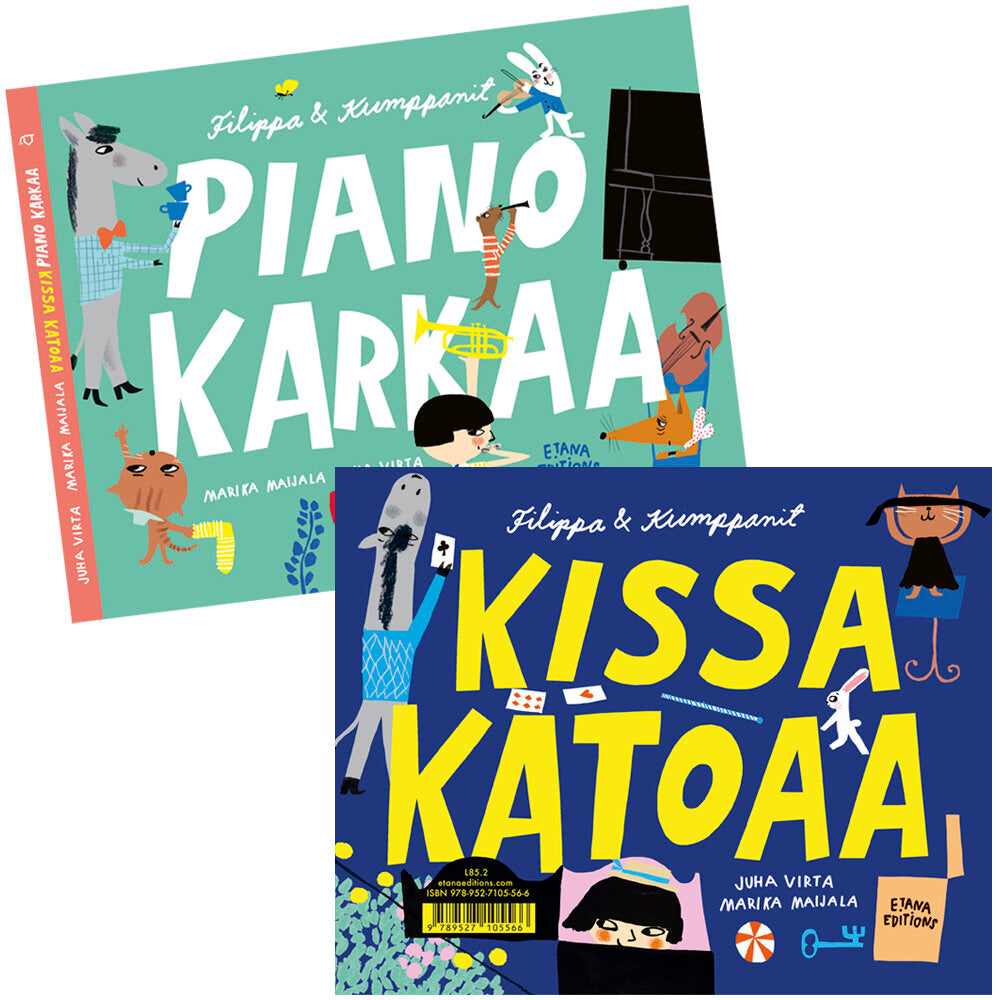 Juha Virta & Marika Maijala: Piano karkaa & Kissa katoaa
