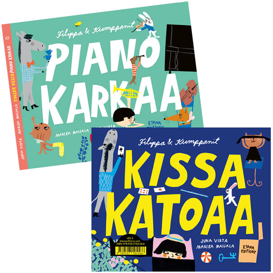 Juha Virta & Marika Maijala: Piano karkaa & Kissa katoaa