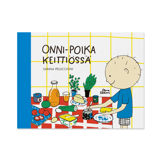 Onni-poika keittiössä 